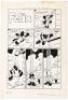Original comic strip art for Felix the Cat