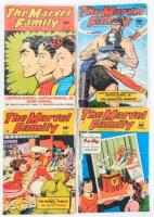 Four Issues of the Marvel Family Plus the 3 Famous Flying Marvels