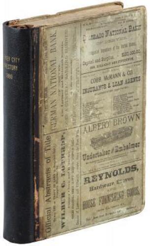 Corbett, Hoye & Co.'s Eighth Annual City Directory of the Inhabitants, Institutions, Incorporated Companies, Manufacturing Establishments, Business, Business Firms, Etc. in the City of Denver for 1880.