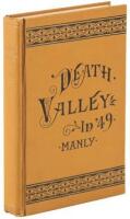 Death Valley in '49: Important Chapter of California Pioneer History