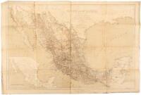 Carte du Mexique Dress&eacute;e au D&eacute;p&ocirc;t de la Guerre. D'apr&eacute;s les lev&eacute;s des Officiers du Corps Exp&eacute;ditionnaire... Published by authority of the Hon. Secretary of War in the Office of the Chief of Engineers U.S. Army 1881