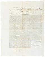 At the Second Session&hellip; An Act for the Government and Regulation of Seamen in the Merchants&rsquo; Service [recto]. It is agreed between the Master and Seamen&hellip; [verso].