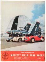 Official Program. Moffett Field Road Races. August 16, 1953