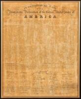 In Congress, July 4th 1776. The Unanimous Declaration of the Thirteen United States of America