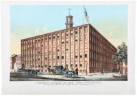 Advertising broadside of the factory of Cornelius & Baker, Philadelphia