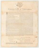 Commonwealth of Massachusetts. In the House of Representatives, June 14, 1790. Resolved. That the Commonwealth be, and hereby is divided into eight districts, for the purpose of electing eight persons to represent the people thereof in Congress of the Uni