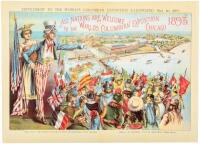 World&rsquo;s Columbian Exposition Color Lithograph