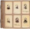 Civil War era photograph album, an exceptional collection of 258 vintage carte-de-visite portraits of members of Lincoln’s Cabinet, his Supreme Court and members of the 39th Congress (1865-67), over 200 of them signed - 10