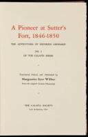 A Pioneer at Sutter's Fort, 1846-1850: The Adventures of Heinrich Lienhard