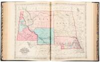 Johnson's New Illustrated (Steel Plate) Family Atlas, with Physical Geography, and with Descriptions, Geographical, Statistical, and Historical, Including the Latest Federal Census, a Geographical Index, and a Chronological History of the Civil War in Ame