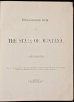 Progressive Men of the State of Montana