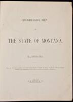 Progressive Men of the State of Montana