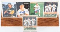 Rookie of the Year Baseball Cards - Autographed by Jose Canseco, Mark McGwire and Walt Weiss