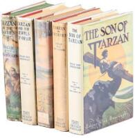 Five titles from the Tarzan series