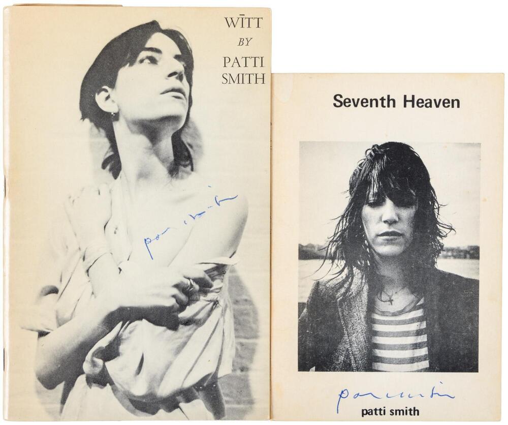 Two Signed Volumes of Poetry and an Underground Newspaper