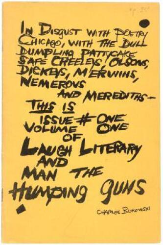 Laugh Literary and Man the Humping Guns - First Issue