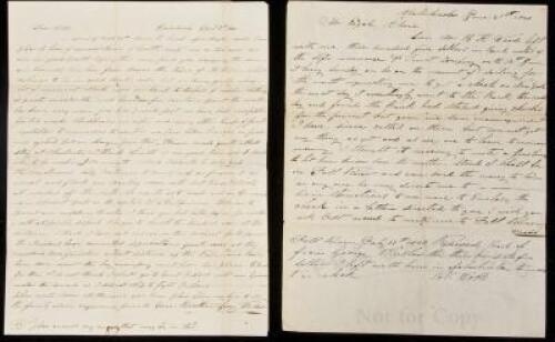 Autograph Letter, signed, with content on Indian atrocities