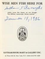 Conjuntions 9 - signed by contributor William S. Burroughs