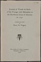 Journal of Tomás de Suría of his Voyage with Malaspina to the Northwest Coast of America in 1791