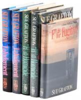 Five Kinsey Millhone Mysteries by Sue Grafton