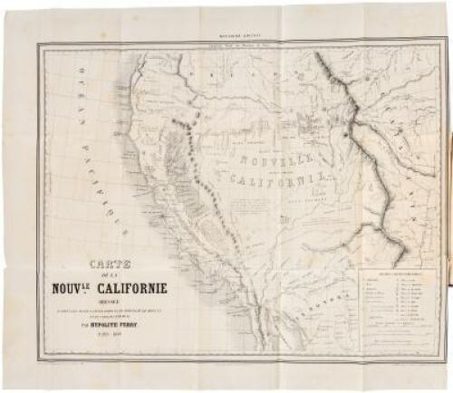 Description de la Nouvelle Californie: Geographique, Politique et Morale... Avec une grande carte de la Nouvelle Californie, des cartes particuli&egrave;res des Baies de Monterey et de San-Francisco, de L'Isthme de Panama, de Cap Horn et du D&eacute;troit de Magellan, 