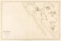 Carte des c&ocirc;tes de Californie de Mazatlan &agrave; San Francisco d'apres les derniers travaux Am&eacute;ricains par Robiquet