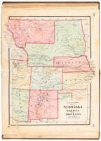 Colton's Condensed Octavo Atlas of the Union: Containing Maps of All the States and Territories of the United States of America