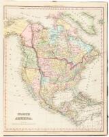 A New Universal Atlas containing Maps of the various Empires, Kingdoms, States and Republics of the World. With a special map of each of the United States, plans of cities, &c. Comprehended in seventy sheets and forming a series of One Hundred and Sevente