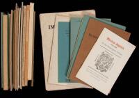 Collection of writings by Henry R. Wagner, mostly offprints from scholarly journals, many inscribed