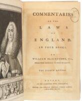 Commentaries on the Laws of England