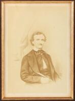 Photographic portrait of Edgar Allan Poe