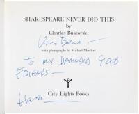 Shakespeare Never Did This - Inscribed