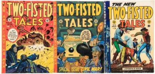 Three Issues of Two-Fisted Tales from EC Comics
