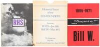 The Grapevine / Memorial Issues of our Co-Founders / Reprints: R.H.S. – Jan. 1951 / Bill W. – Mar. 1971