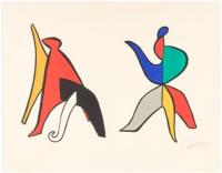 Untitled - Offset lithograph in colors
