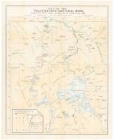 Map of the Yellowstone National Park Compiled from different official explorations and our personal survey, 1882