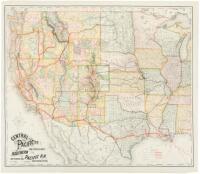 Central Pacific R.R. and Leased Lines; Southern Pacific R.R. and Connections. September 1882. A.N. Turner, General Manager. R.H. Goodman, Gen'l Pass. & Tkt. Agt.