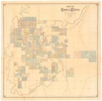 Map of Sioux Falls, Dakota