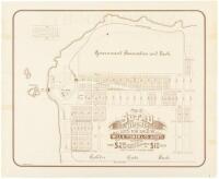 Map of Sutro Heights. Lots for Sale by Will E. Fisher & Co., Agents