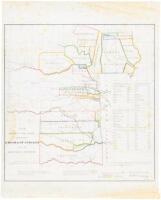 Map Showing the Lands Assigned to Emigrant Indians West of Arkansas & Missouri