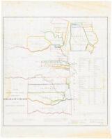 Map Showing the Lands Assigned to Emigrant Indians West of Arkansas & Missouri