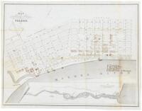 Map of Port-Lawrence & Vistula, Which are now united under the Name of Toledo