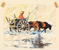 WITHDRAWN - In Huasteca Canyon, Mexico - Original watercolor