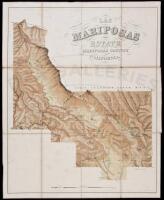 Las Mariposas Estate, Mariposas County, California. Containing 44,386 83/100 Acres Or 70 Square Miles. Lith of Sarony, Major & Knapp, 449 Broadway, N.Y. Max Strobel Engineer