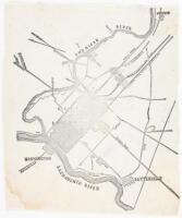 [Map of Sacramento and Vicinity, Sacramento, 1855]