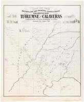 Map of the Mother Lode and Principal Quartz Mines in the Counties of Tuolumne and Calaveras Compiled by Eugene H. Barton, C.E. & M.E. Sonora Cal., June, 1896