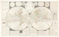 The World: A New and Correct Map laid down & described according to the latest discoveries, to which is added and Explanation of all these Lines (as the Equator, Ecliptic, Tropiks, Meridians &c.) used in describing this & all other Maps of the World & ter