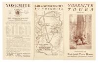 Yosemite Tours Season 1926. Operated by the Pack-Judah Travel Bureau, San Francisco - Los Angeles - Seattle