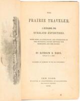 The Prairie Traveler. A Hand-Book for Overland Expeditions, with Maps, Illustrations, and Itineraries of the Principal Routes Between the Mississippi and the Pacific