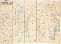 Lloyd's Map of the Lower Mississippi River from St. Louis to the Gulf of Mexico. Compiled from Government Surveys in the Topographical Bureau, Washington, D.C. Revised and corrected to the present time by Captains Bart and William Bowen, Pilots of Twenty 